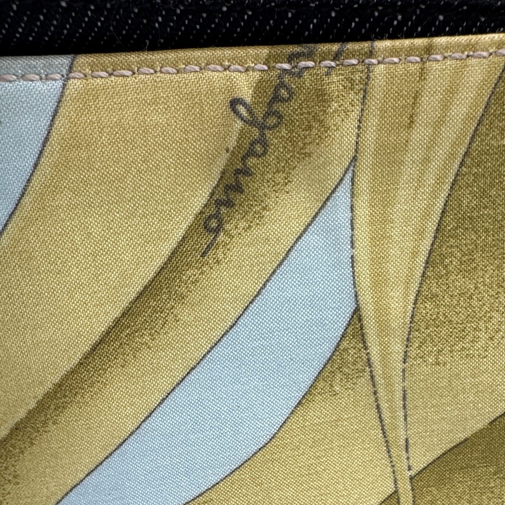 Salvatore Ferragamo Green Floral & Leopard Print Shoulder Bag - Picture 10 of 13